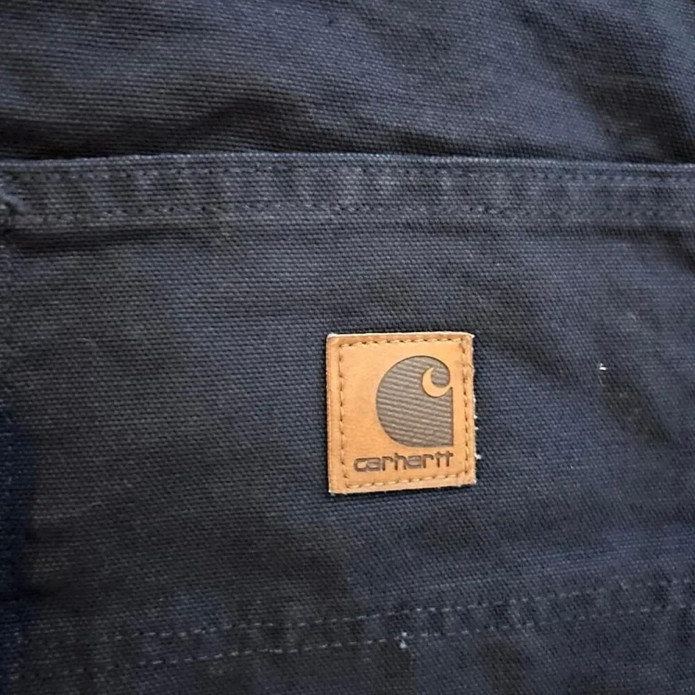 Vintage 00s Y2K flannel lined Carhartt Pants, Size 36 x 32, Brand New With Tags